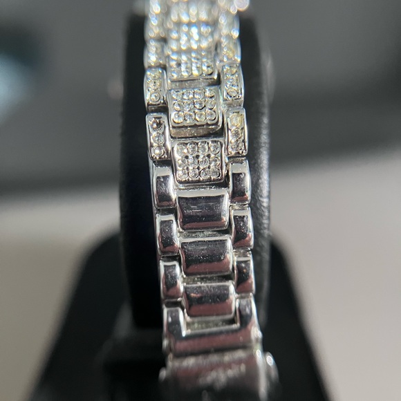 Suzanne Somers Crystal Embellished Quartz Watch  - AS IS main image 14